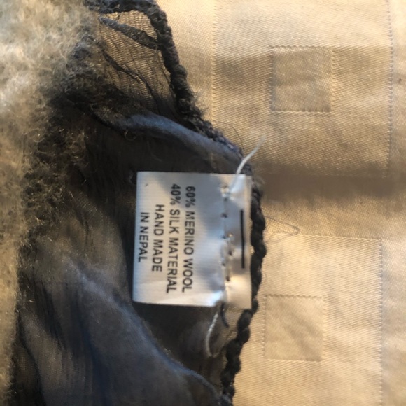 Silk/Merino scarf - Picture 2 of 4